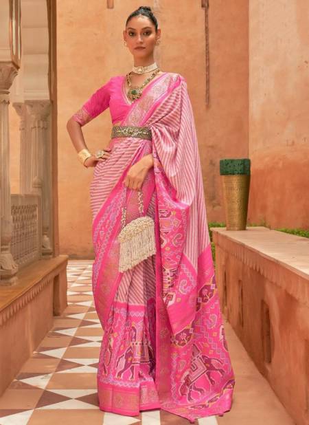 Pink Colour NALANDA 2 REWAA New Latest Designer Exclusive Smooth Silk Saree Collection 561